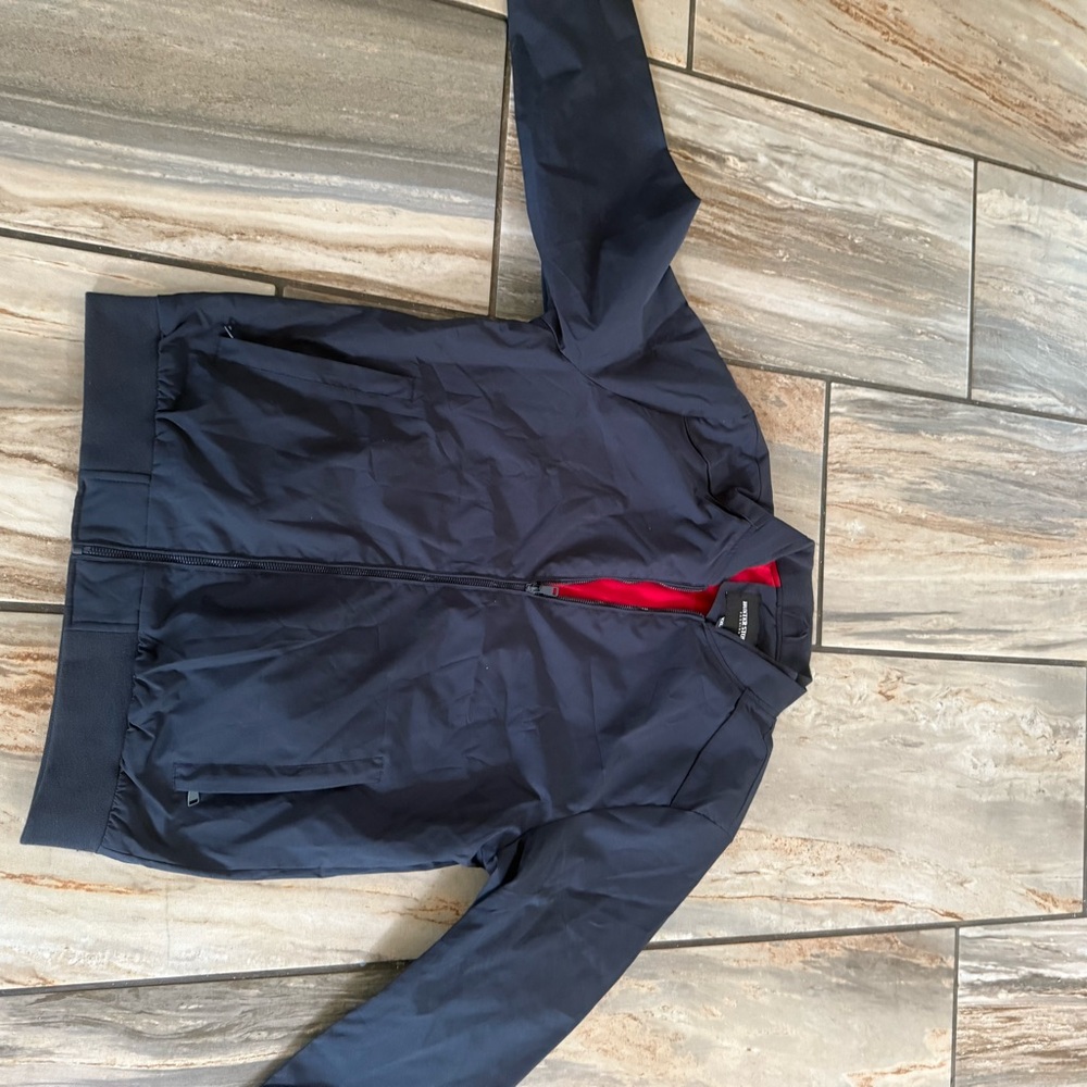 & Other Stories Navy and Red Men's Jacket